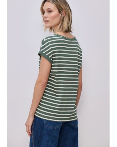 CAMISETA BÁSICA DE RAYAS STREET ONE