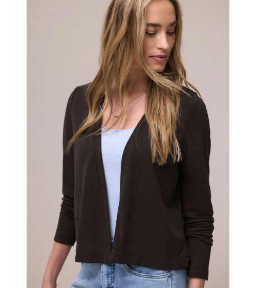 CHAQUETA BÁSICA MARRÓN CHOCOLATE STREET ONE