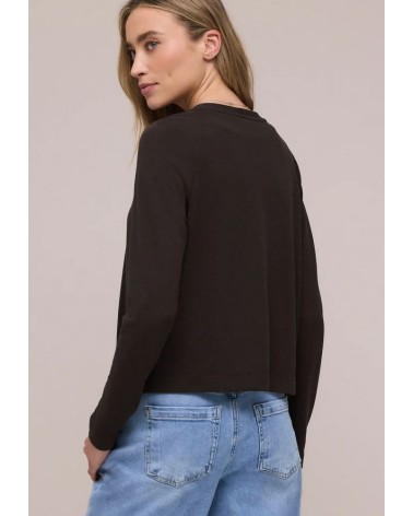 CHAQUETA BÁSICA MARRÓN CHOCOLATE STREET ONE