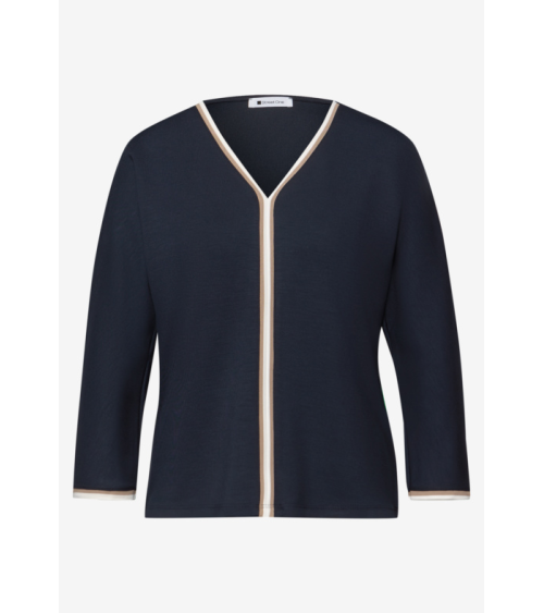 CAMISETA CON RIBETE A CONTRASTE STREET ONE