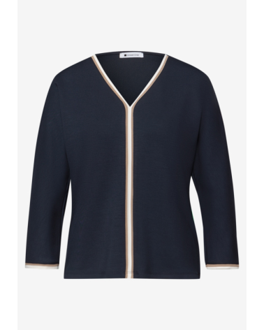 CAMISETA CON RIBETE A CONTRASTE STREET ONE