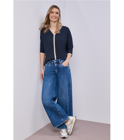 CAMISETA CON RIBETE A CONTRASTE STREET ONE