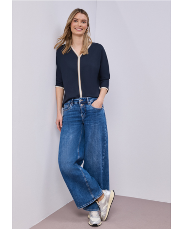 CAMISETA CON RIBETE A CONTRASTE STREET ONE