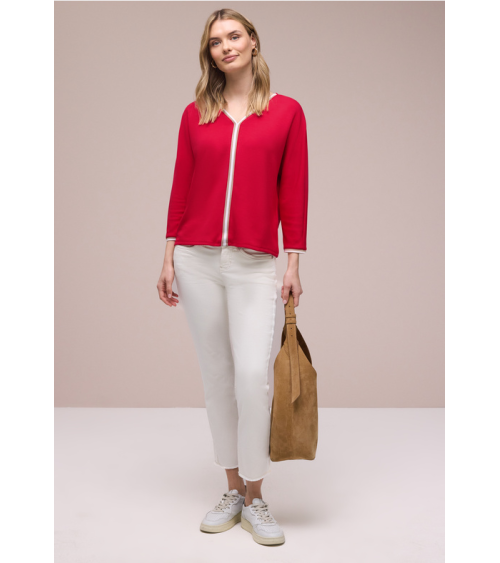 CAMISETA CON RIBETE A CONTRASTE STREET ONE