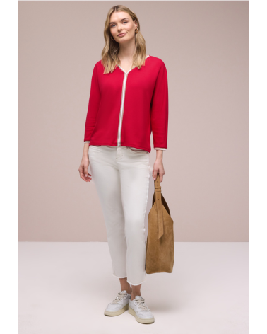 CAMISETA CON RIBETE A CONTRASTE STREET ONE