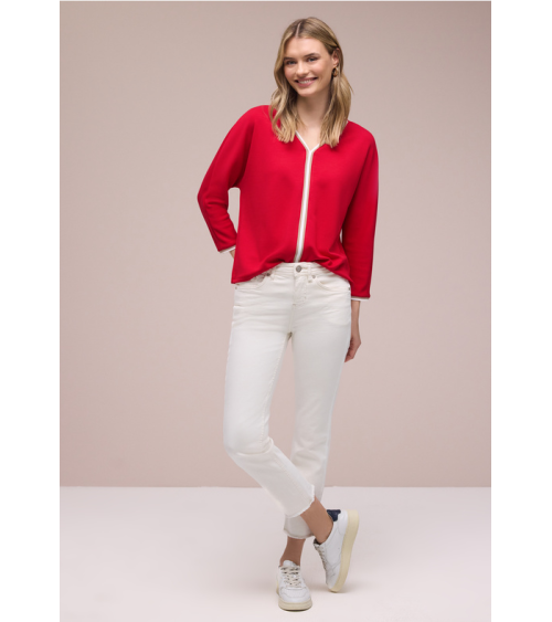 CAMISETA CON RIBETE A CONTRASTE STREET ONE