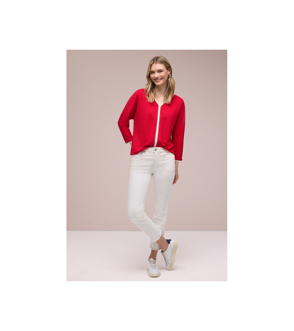 CAMISETA CON RIBETE A CONTRASTE STREET ONE