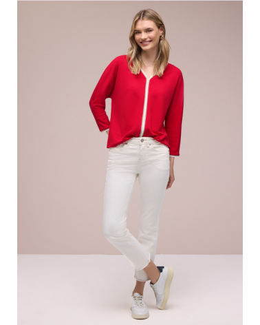 CAMISETA CON RIBETE A CONTRASTE STREET ONE