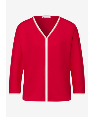 CAMISETA CON RIBETE A CONTRASTE STREET ONE