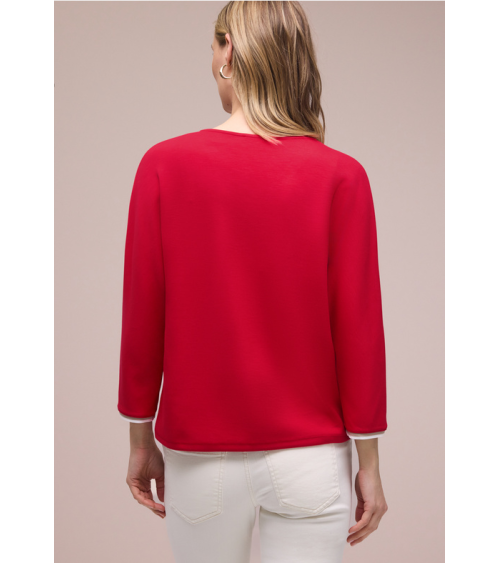 CAMISETA CON RIBETE A CONTRASTE STREET ONE