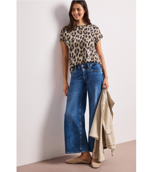 CAMISETA BÁSICA ANIMAL PRINT STREET ONE
