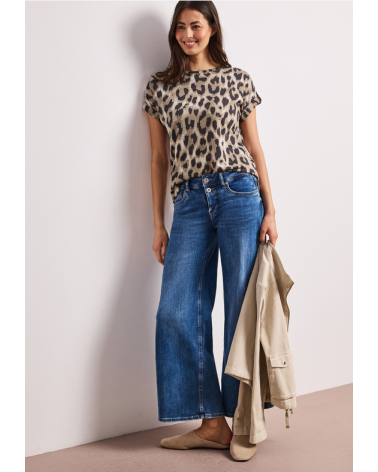 CAMISETA BÁSICA ANIMAL PRINT STREET ONE
