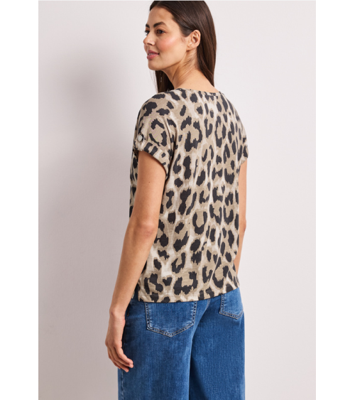 CAMISETA BÁSICA ANIMAL PRINT STREET ONE