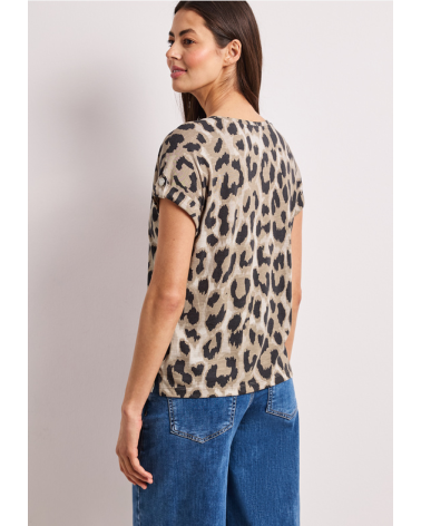 CAMISETA BÁSICA ANIMAL PRINT STREET ONE