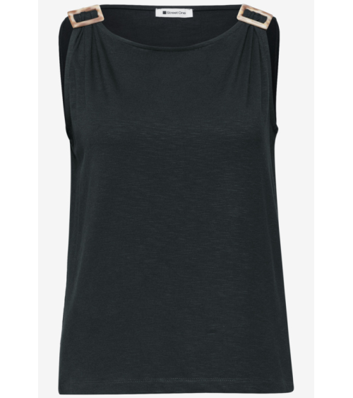TOP CON HEBILLAS EN HOMBROS STREET ONE