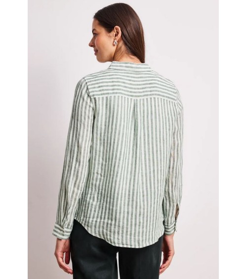 CAMISA A RAYAS DE LINO STREET ONE