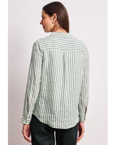CAMISA A RAYAS DE LINO STREET ONE