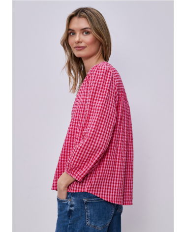CAMISA CUADRO VICHY CUELLO MAO STREET ONE