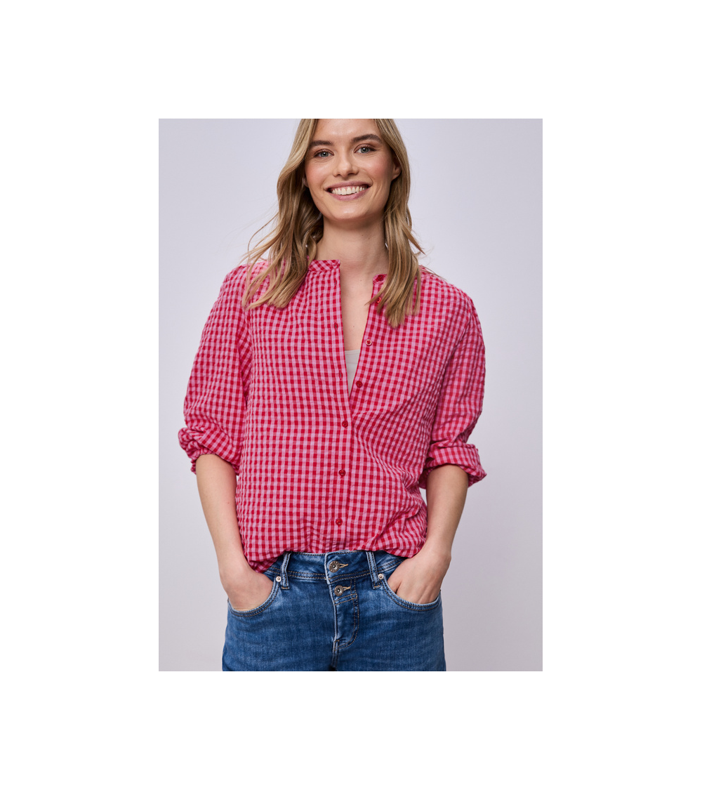 CAMISA CUADRO VICHY CUELLO MAO STREET ONE