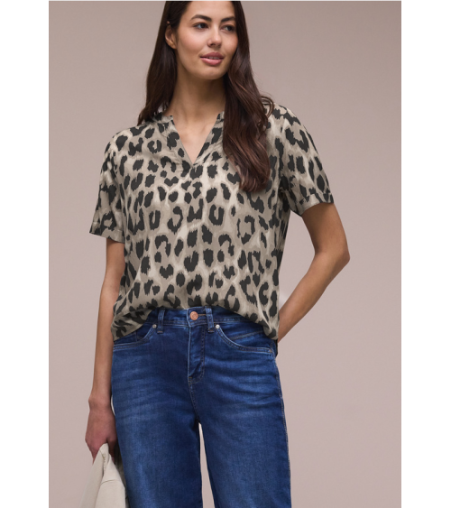 BLUSA ESTAMPADO ANIMAL PRINT STREET ONE