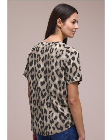 BLUSA ESTAMPADO ANIMAL PRINT STREET ONE
