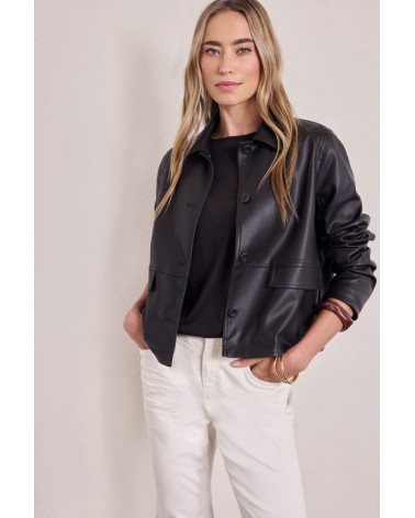 BLUSA LISA MARRÓN CHOCOLATE STREET ONE