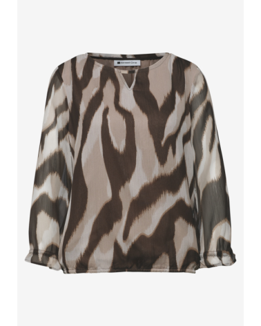 BLUSA ESTAMPADA GASA STREET ONE