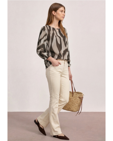 BLUSA ESTAMPADA GASA STREET ONE