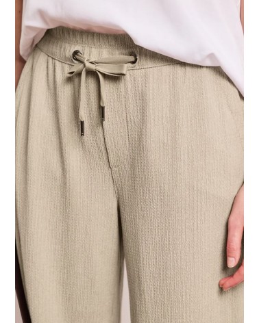 PANTALÓN FALSO LISO CON GOMA STREET ONE