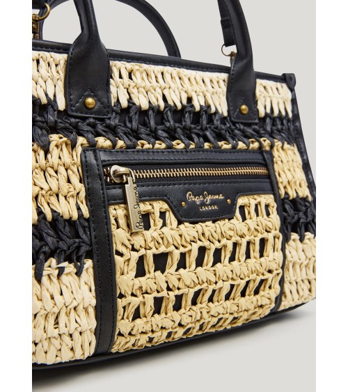 BOLSO ZADIE LONDON DE RAFIA PEPE JEANS