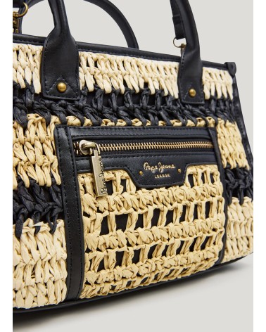 BOLSO ZADIE LONDON DE RAFIA PEPE JEANS