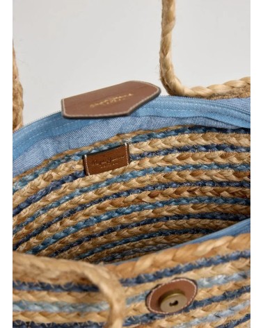 BOLSO EN YUTE NOVA JEAN SHOPPER DE PEPE JEANS