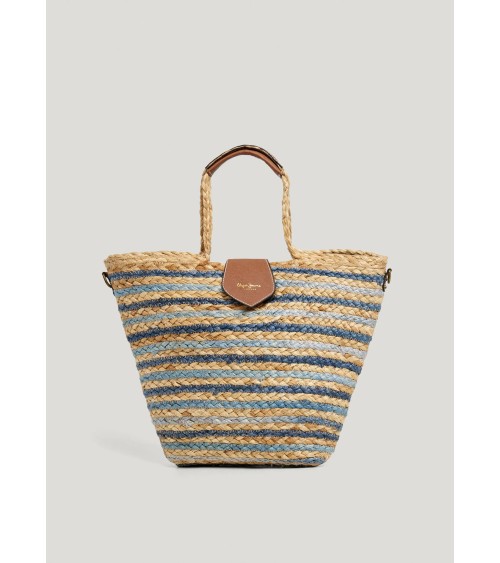 BOLSO EN YUTE NOVA JEAN SHOPPER DE PEPE JEANS