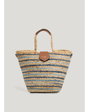 BOLSO EN YUTE NOVA JEAN SHOPPER DE PEPE JEANS