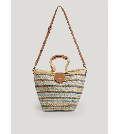 BOLSO EN YUTE NOVA JEAN SHOPPER DE PEPE JEANS