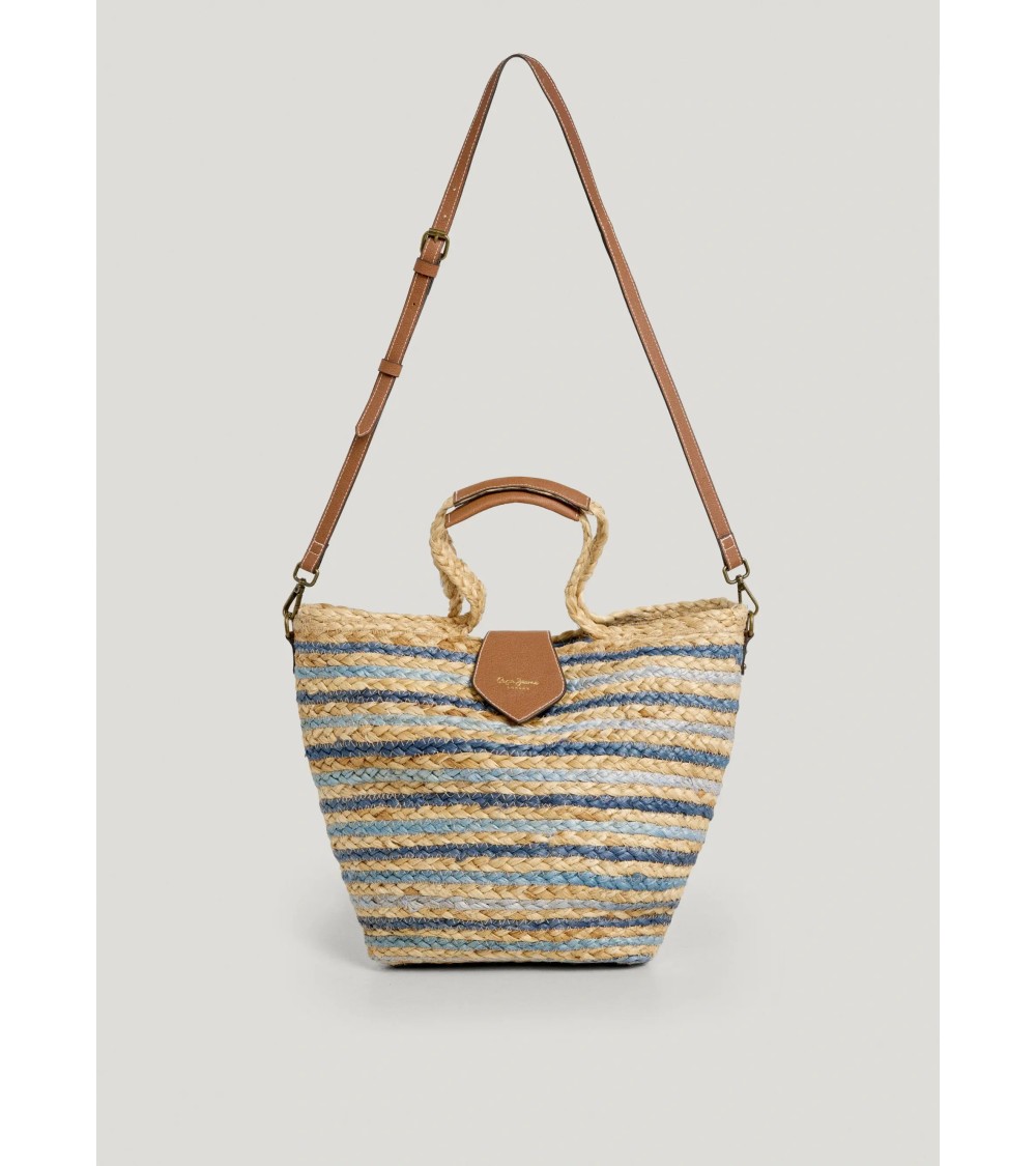 BOLSO EN YUTE NOVA JEAN SHOPPER DE PEPE JEANS