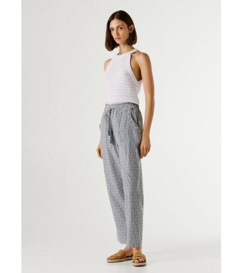 PANTALÓN CLARIBEL DE RAYAS PEPE JEANS