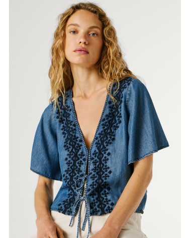 BLUSA CLEO TENCEL DE PEPE JEANS