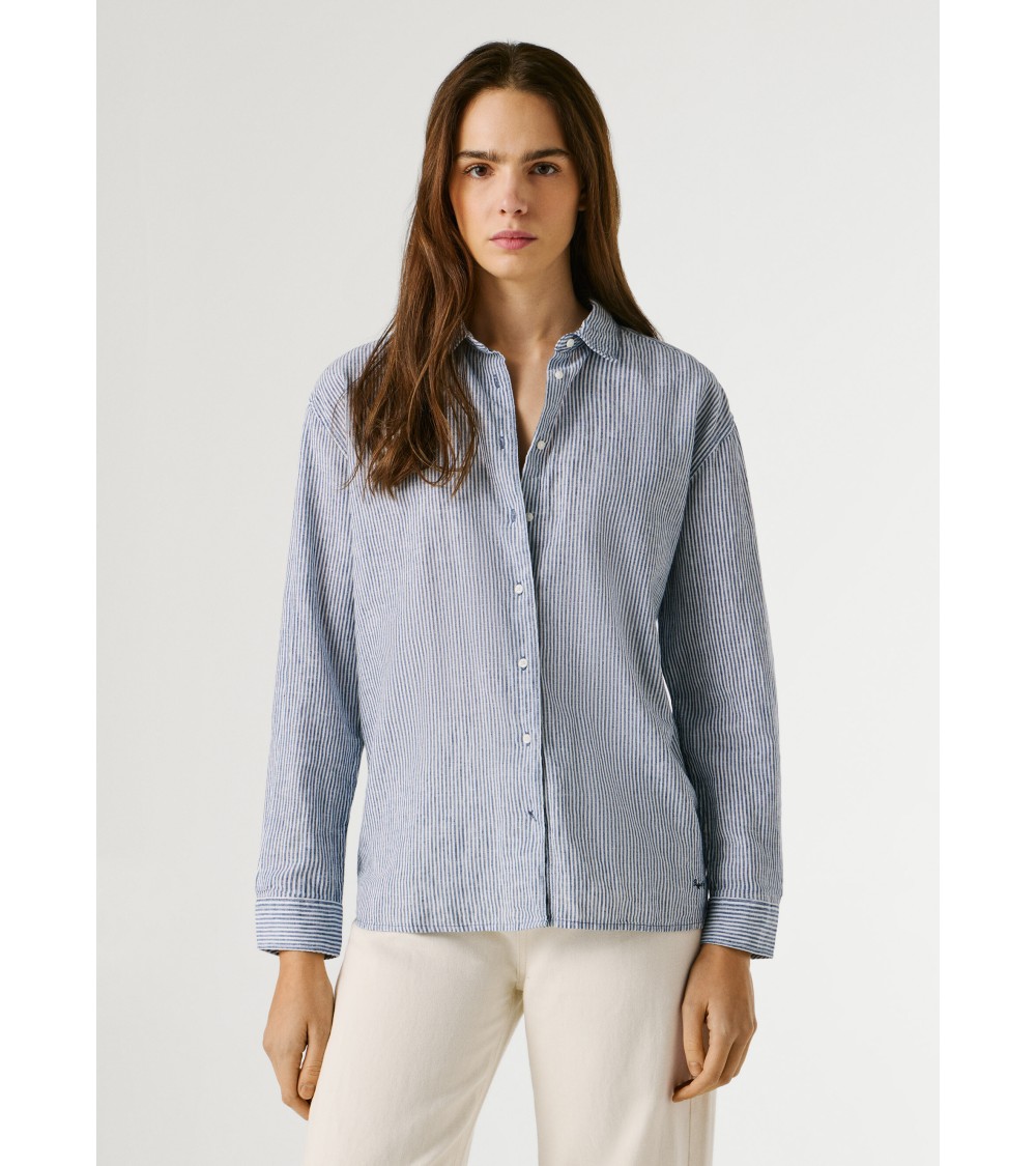 CAMISA BERNANY DE LINO PEPE JEANS