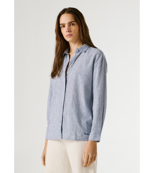 CAMISA BERNANY DE LINO PEPE JEANS