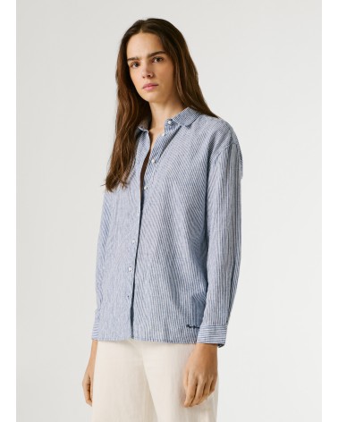 CAMISA BERNANY DE LINO PEPE JEANS
