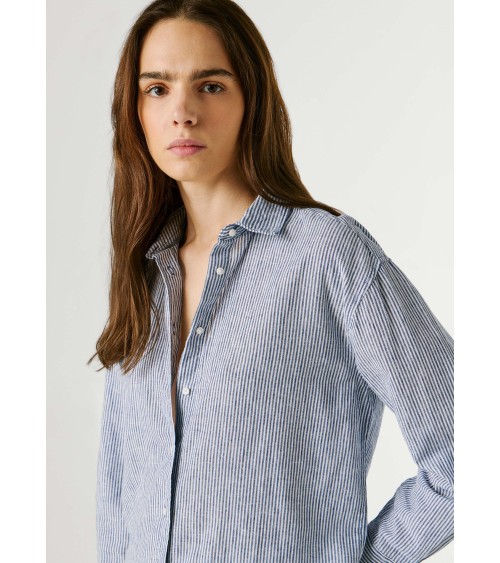CAMISA BERNANY DE LINO PEPE JEANS