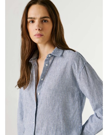 CAMISA BERNANY DE LINO PEPE JEANS