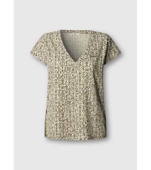 CAMISETA LISI CON MICRODIBUJO PEPE JEANS