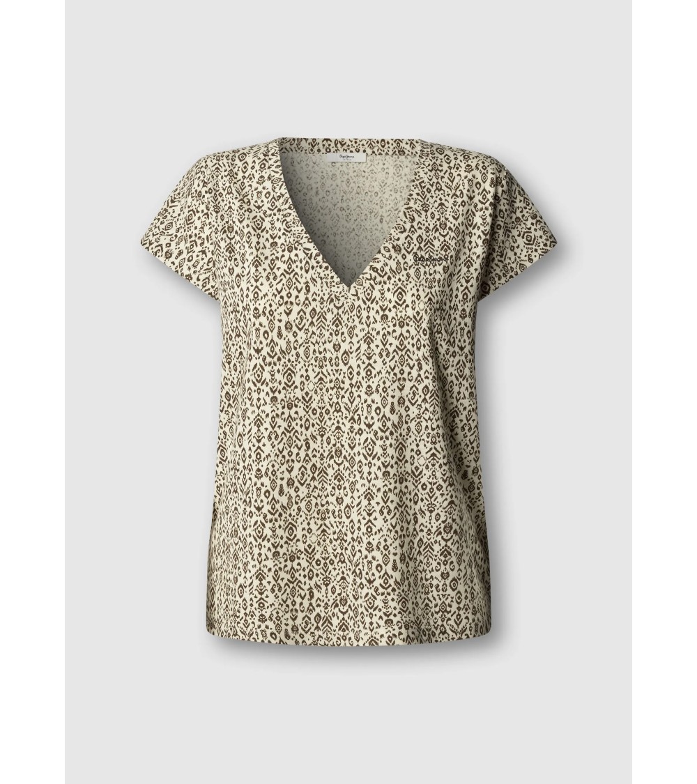 CAMISETA LISI CON MICRODIBUJO PEPE JEANS