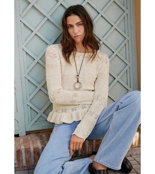 JERSEY KANDY CON VOLANTE DE PEPE JEANS