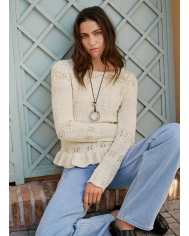 JERSEY KANDY CON VOLANTE DE PEPE JEANS