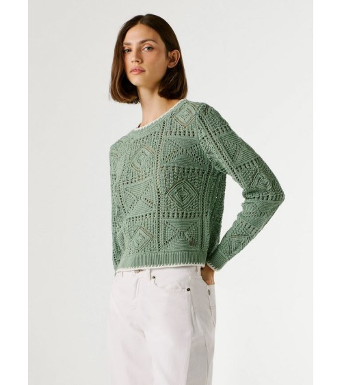 JERSEY DE ALGODÓN CALADO PEPE JEANS