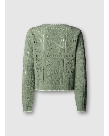JERSEY DE ALGODÓN CALADO PEPE JEANS