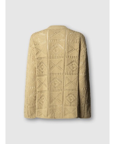 CHAQUETA CARDIGAN DE PUNTO CALADO PEPE JEANS